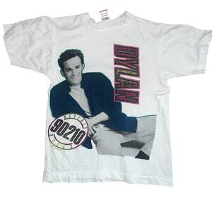 Beverly Hills 90210 90s TV show Dylan Luke Perry Vintage single stitch size smal